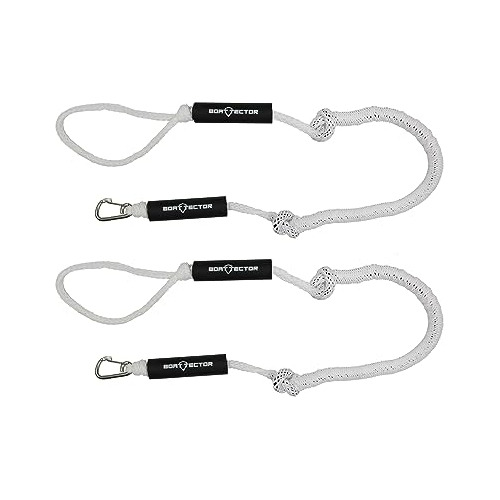 Línea De Amarre De Bungee Boattector Pwc 400 2-pack 5'...