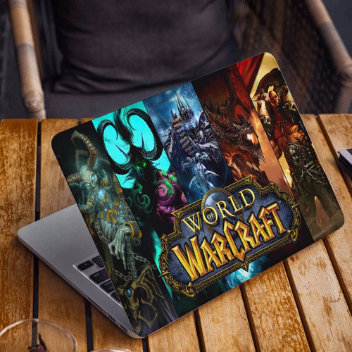 Vinilo Skin Calco Notebook  Macbook Infantil Gamer Warcraft