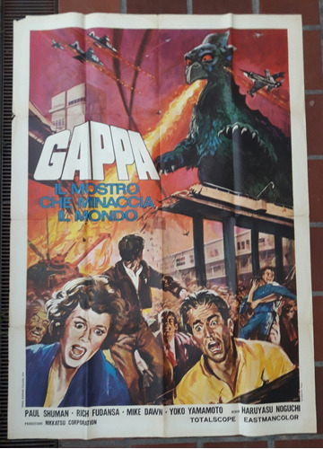 Gappa -  Paul  Shuman- Cartel Italiano-  Rebajado