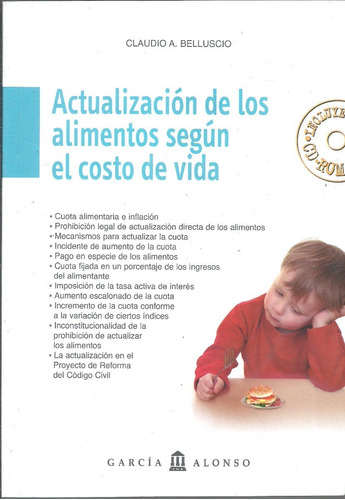 Actualizacion De Alimentos Por El Costo De Vida  Belluscio  