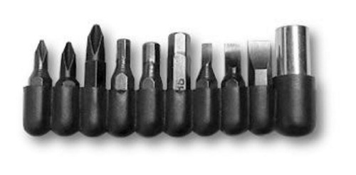Imagen 2 de 6 de Pinza Multifuncion Trento Alu Tool 8 Usos + Set 10 Puntas