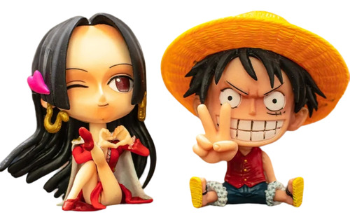 Figuras One Piece Variedades Luffy Ace Zoro Chopper Boa 