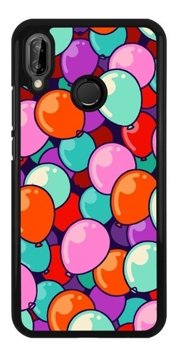 Funda Protector Para Huawei Globos Colores Arte Moda 