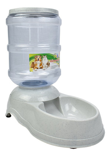 Fancy Pets Comedero Grande Automático 6.8 Kg Facil Limpieza