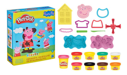 Masas Y Plastilinas Play Doh Crear Y Diseã±a Peppa Pig