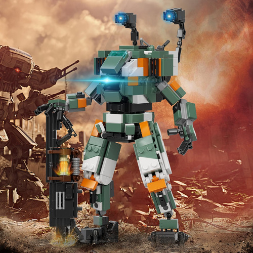 Kit De Construcción De Robot Mecha Mecha Mecha Anundblock De