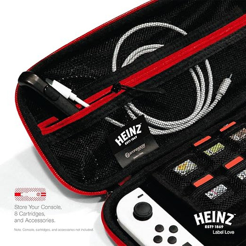 Estuche Funda Nintendo Switch Edicion Limitada Heinz