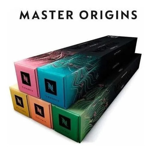 50 Capsulas Nespresso Master Origin + Envio Gratis