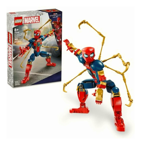 Lego® Marvel Iron Spider-man: Figura Para Construir,