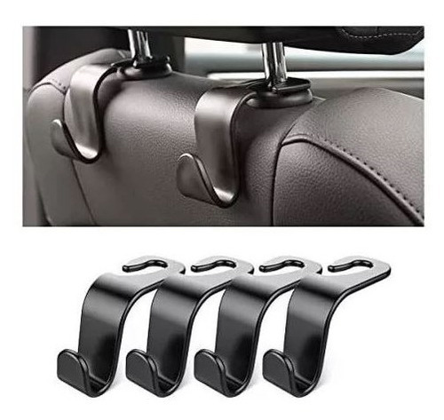 Ganchos Para Reposacabezas De Asiento Trasero De Coche Pack4