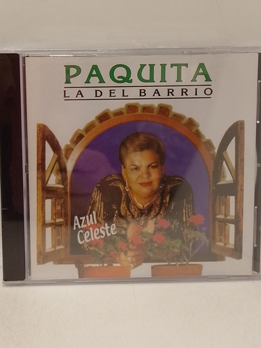 Paquita La Del Barrio Azul Celeste Cd Nuevo 