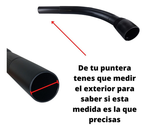 Imagen 2 de 7 de Kit Accesorios Aspiradora 32mm Compatible Atma 5 Unidades