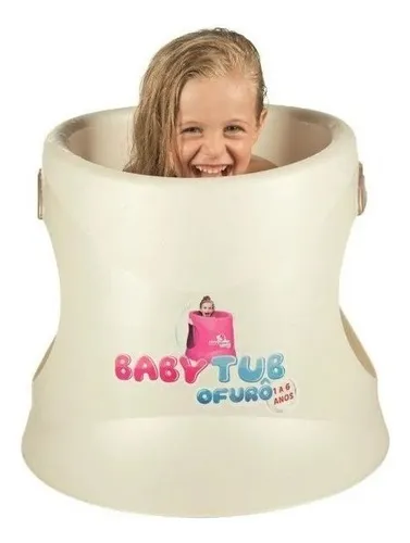 Banheira Babytub Ofur De 1 A 6 Anos Perola Baby Tub