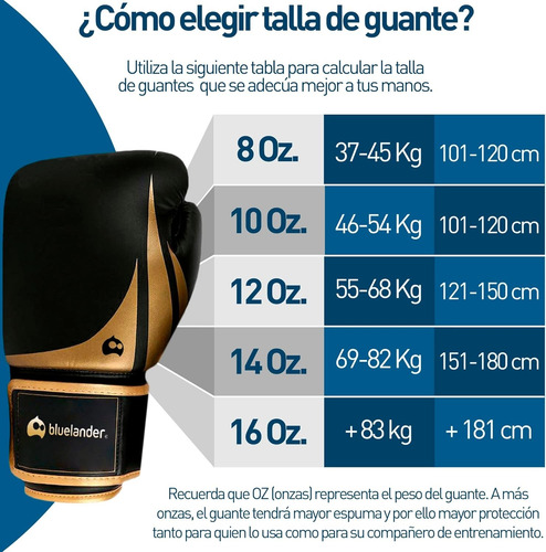 Kit De Maquina De Boxeo Y Guantes De Box Con Velcro 8-12 Oz