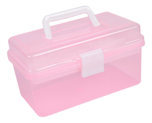 Caja De Almacenamiento De Herramientas Para Uñas, Con Asa,