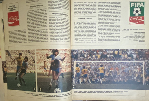 El Gráfico Uruguay Campeón Mundialito 1980, Fútbol F4 Ej3 (Usado)
