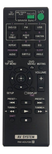 Mando A Distancia Rm-adu138 For Sony For Dav-tz140