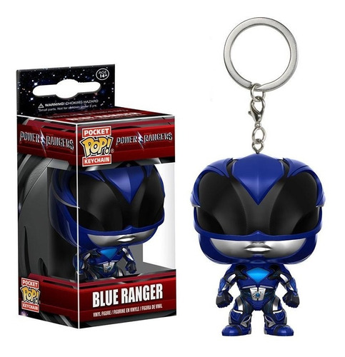 Imagen 1 de 1 de Funko Keychain - Power Rangers - Blue Ranger (12349)