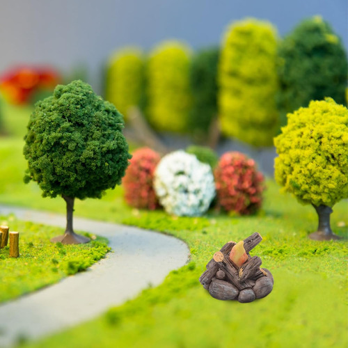 Safigle Hoguera En Miniatura Casa De Muñecas Hoguera De Hogu