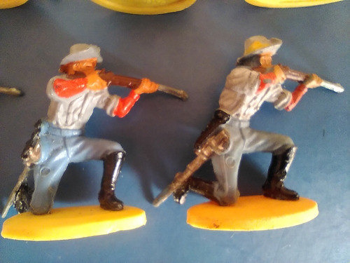 Soldados Vintage Yankees Amtiguos Guerra Secesión X 9 (Usado)