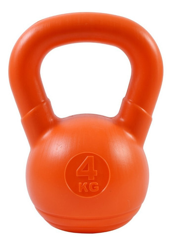 Pesas Rusas Kettlebel Plastico Pvc 4kg Crossfit Funcional