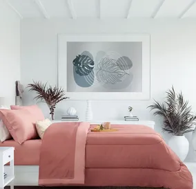 Sabanas Juego 2 1/2 Plazas Microfibra Jean Cartier Azul Gri