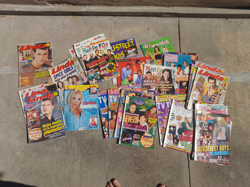 Lote De Revistas Chiquititas, Super Pop, Mondo Pop (años 90) (Usado)