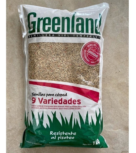Semillas Cesped 9 Variedades 1 Kilo