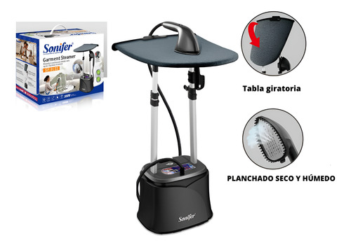 Plancha A Vapor Vertical Con Tabla Sonifer 1950 Watts 2.2 Lt