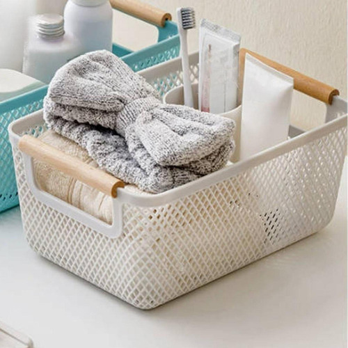 Cesta De Armazenamento Recipiente De Armazenamento L Cinza