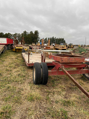 Tráiler Carreton Deprimido 8tn Dobke Eje Envios Al Pais