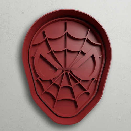 Cortador Galletas Fondant Spiderman Hombre Araña Marvel Sh01