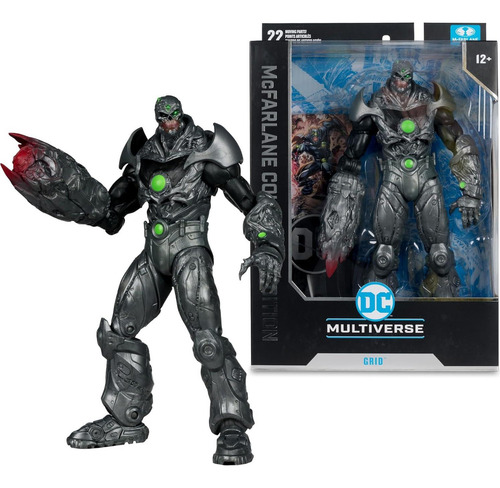 Figura Grid Mcfarlane Toys Dc Multiverse 17,78 Cm