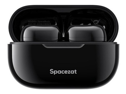 Imagen 3 de 6 de Audífonos Spacebuds In-ear Inalámbricos Touch Bluetooth 5.1 Spcbudsnegrog01 Spacezat Negro