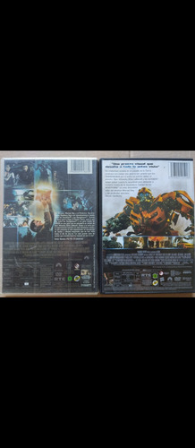 Lote Dos Dvd: Transformers 1 Y 3 El Lado Oscuro De La Luna (Usado)