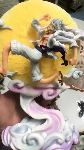. Figura De Acción De 28 Cm De Nika Luffy Con Luz Lunar, De