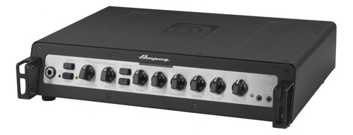 Cabezal amplificador de contrabajo Ampeg Pf-500 de color negro