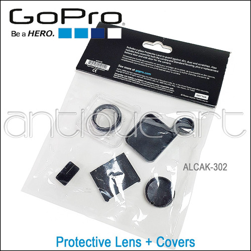 A64 Gopro Alcak-302 Protective Lens Covers Hero4 Hero3 3+ (Usado)