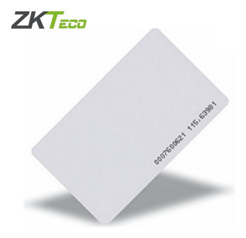 Zkteco Id Card(thin) Tarjeta De Proximidad 125khz, 1000 Unid