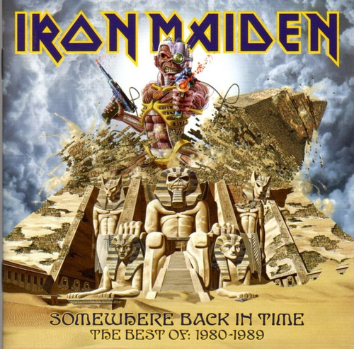 Cd Iron Maiden / Somewhere Back In Time The Best Of (2008)