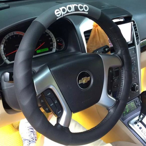 Cubre Volante Sparco Universal Negro Gris Tuning - Maranello
