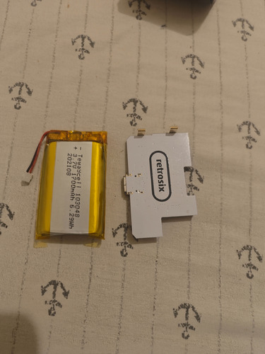 Kit Bateria E Módulo Carregador Para Gameboy Advance (Usado)