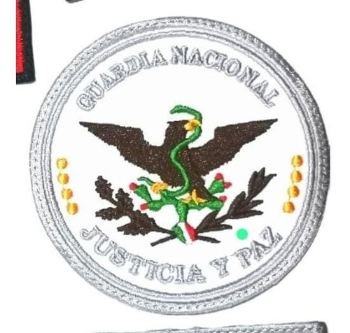 Kit De Parches Bordados Para Guardia Nacional (tela)