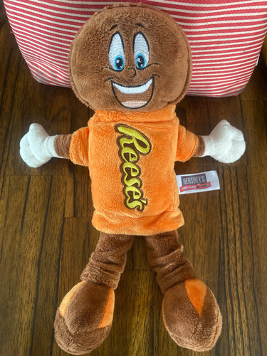 Muñeco Peluche 32cm Hersheys Chocolate World Reeses Café Con Naranja (Usado)