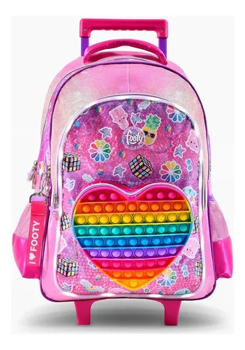 MOCHILA WABRO BARBIE COLLEGE 16 ESPALDA (2 COLORES)