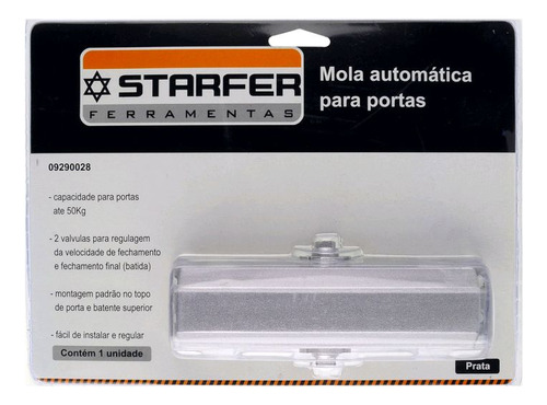 Mola Hidraulica Automatica Starfer Prata