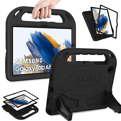 Funda Resistente Para Niños Samsung Tab A8 10.5 Negro