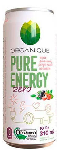 Energético Orgânico Zero Organique 310ml