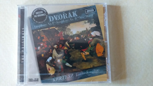 Cd     Dvorak -    Symphonies Nro  8 Y 9