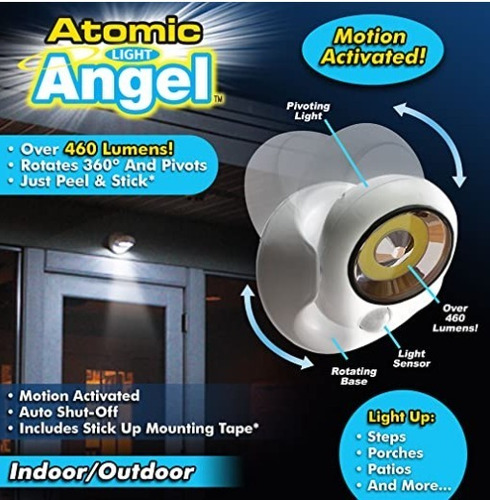 Imagen 3 de 5 de Bombilla Led Con Luz Atómica De Ángel